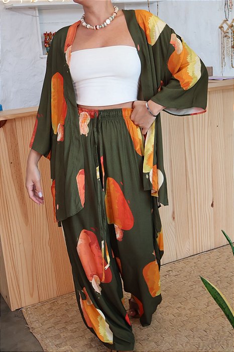 Kimono Viscose - Cajuzão