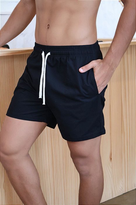 Short SARJA médio - Preto