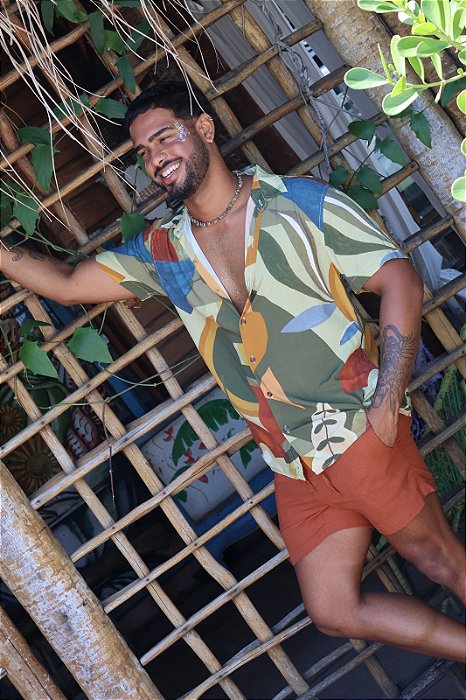 Camisa Viscose - Cores da Terra