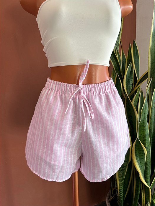 Short Pirangi Veraneio - Listra Rosa