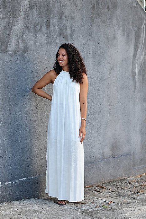 [COLORIDA] Vestido Longo Ibiza Branco