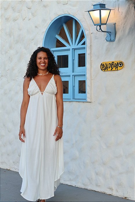 [COLORIDA] Vestido Summer Branco