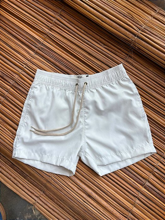 Short PRAIA PELETIZADO -Branco