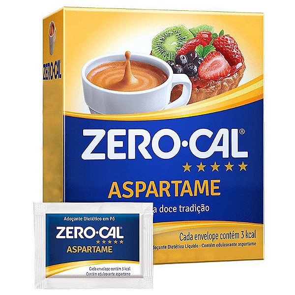 Adoçante Em Pó Zero-cal Aspartame C/50 Sachês