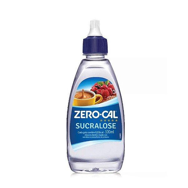 Adoçante Zero Cal Sucralose Liquido 100ml