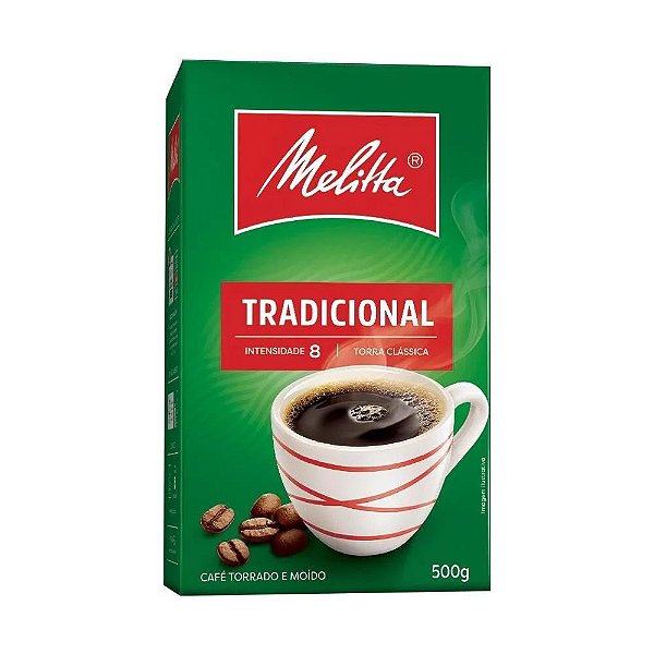 Café Em Pó Tradicional Melitta 500g