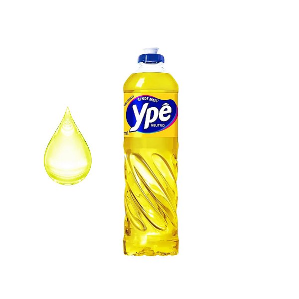 Detergente Ypê Neutro Com Glicerina 500ml