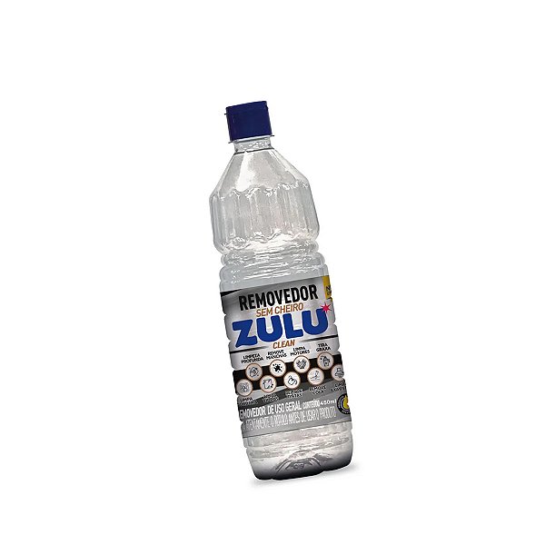 Removedor De Uso Geral Zulu Clean Sem Cheiro 450ml