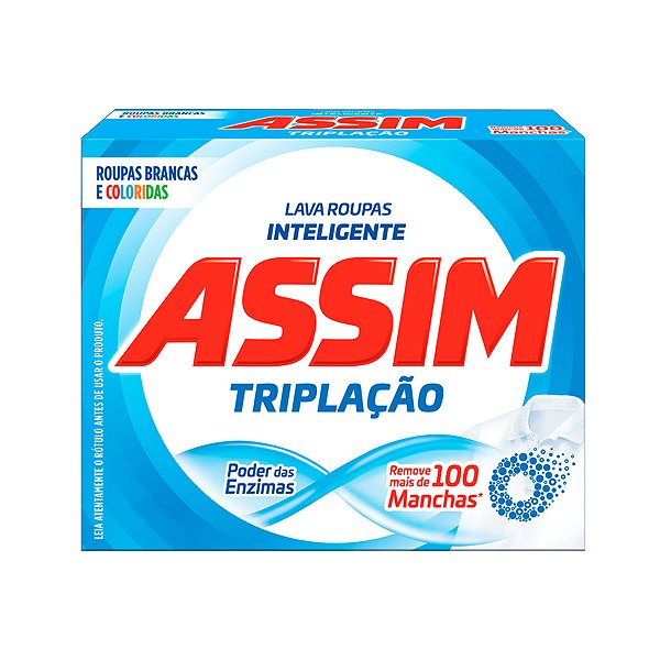 Sabão Em Pó Assim Tripla Ação Grande