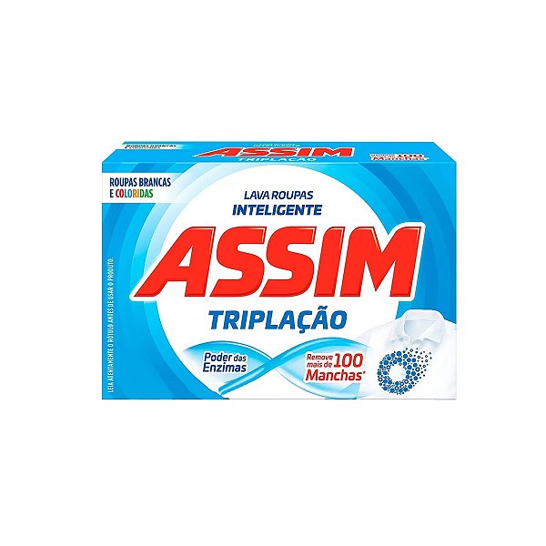 Sabão Em Pó Assim Tripla Ação Médio