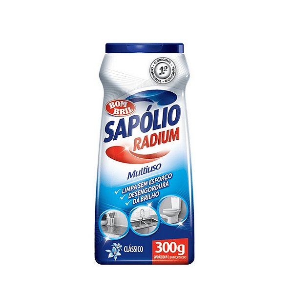 Saponáceo Sapólio Radium Pó 300ml Bombril