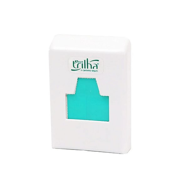 Suporte Para Refil Saquinho Absorvente Trilha Branco