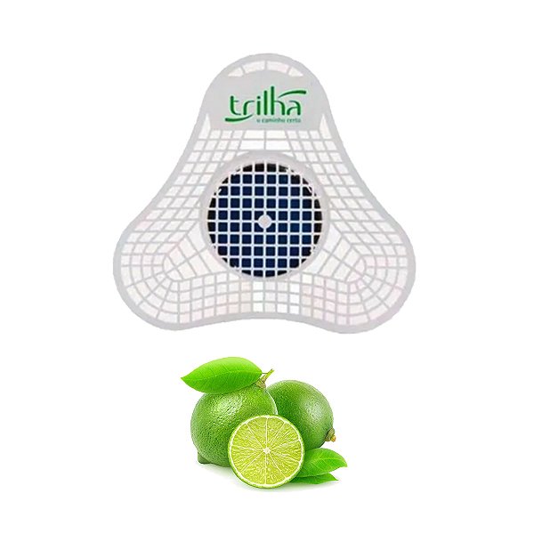 Tela Sanitária Trilha Para Mictório Fragrância Limão