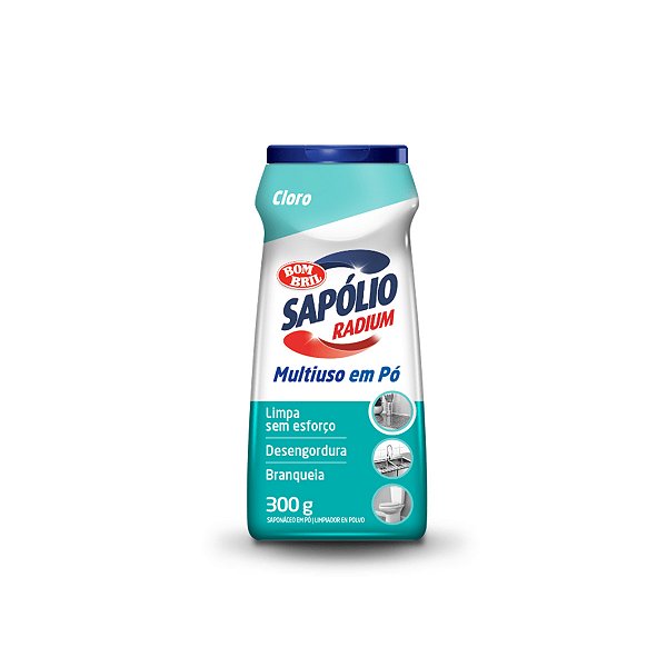 Sapólio Radium em Pó Cloro 300g