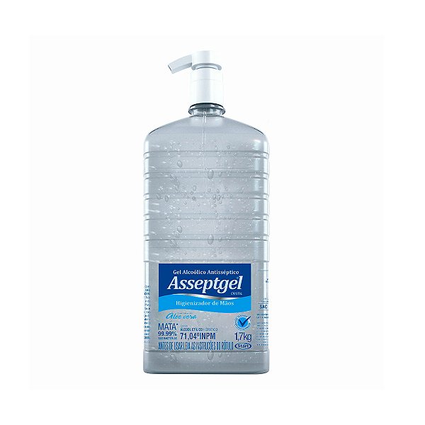 Álcool em Gel 70 INPM Asseptgel 1Kg