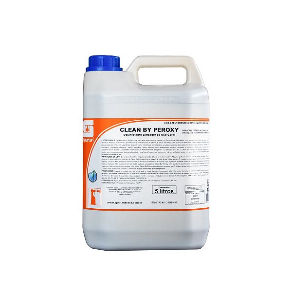 Desinfetante Limpador Bactericida Clean By Peroxy 5 Litros