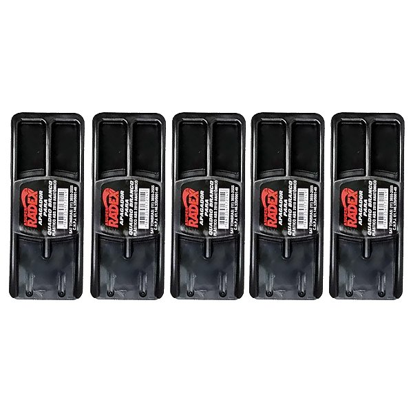 Apagador Preto de Quadro Lousa Branca Kit 5