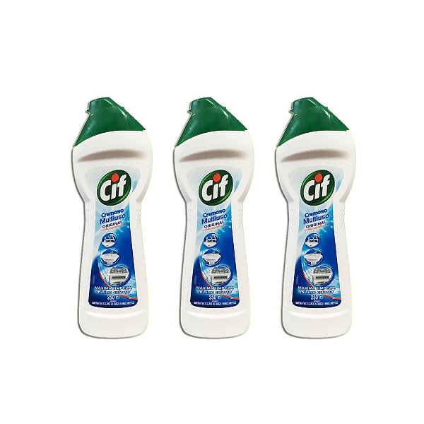 Cif Multiuso Removedor De Sujeira Impossível Kit 3