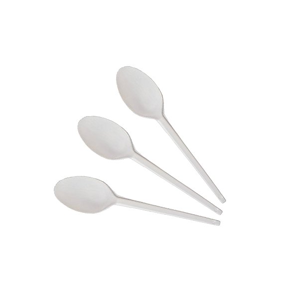 Colher De Sobremesa Biodegradável 50u Kit 3