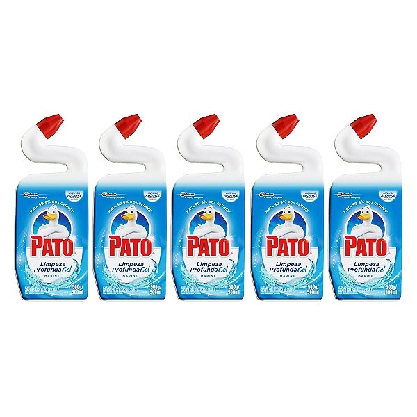 Desinfetante Pato Limpeza Profunda Marine Kit 5