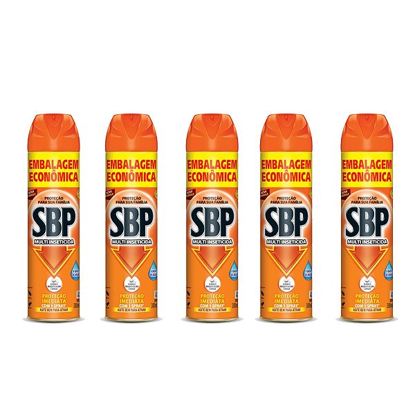 Inseticida SBP Aerossol Citronela Kit 5