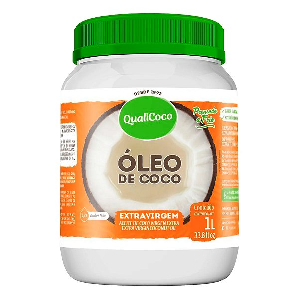 Óleo De Coco Qualicoco Extra Virgem 1 Litro