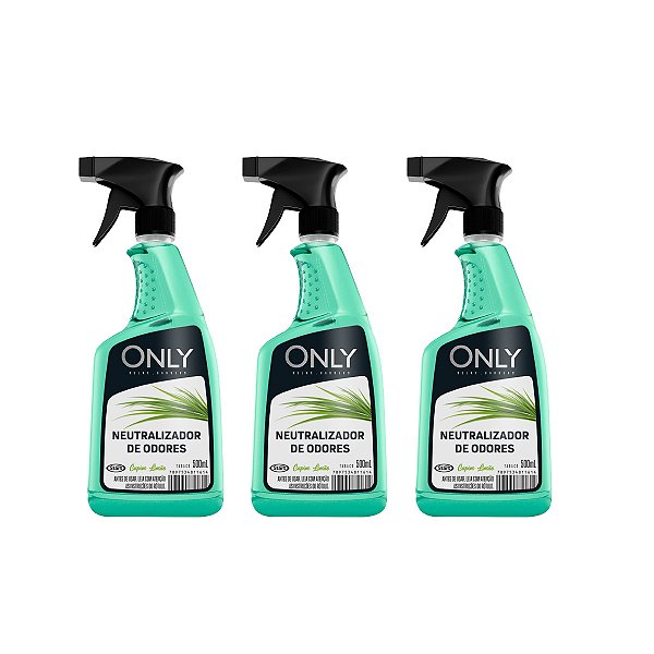 Neutralizador De Ambientes Only Anti Tabaco Kit 3