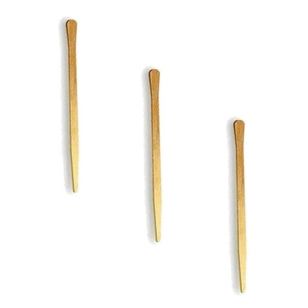 Mexedor Palheta De Madeira Para Café 9cm C 200un Kit 3