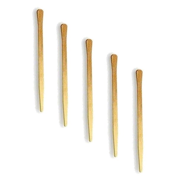 Mexedor Palheta De Madeira Para Café 9cm C 200un Kit 5