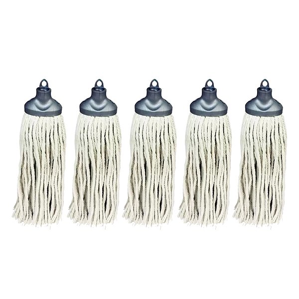 Mop Esfregão de Algodão Refil Nobre Kit 5