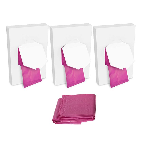 Saquinho Refil Em Plástico De Absorvente Jsn 25 Un Kit 3