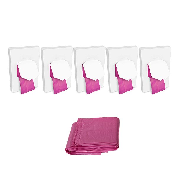 Saquinho Refil Em Plástico De Absorvente Jsn 25 Un Kit 5