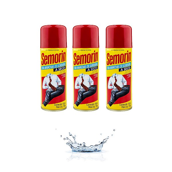 Tira Manchas De Gordura Com Esponja A Seco Semorin Kit 3