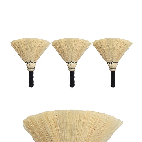 Vassoura Limpa Teto Sisal Kit 3