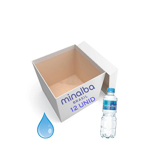Água Mineral Minalba Sem Gás 310 ml Kit 12 Uni