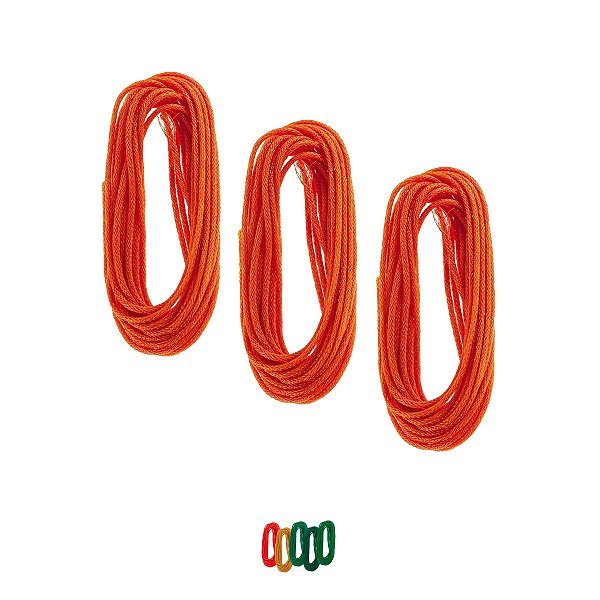 Corda Para Varal Colorida Exta Forte 10 Metros Kit 3