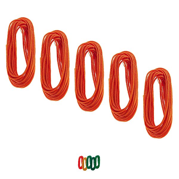 Corda Para Varal Colorida Exta Forte 10 Metros Kit 5