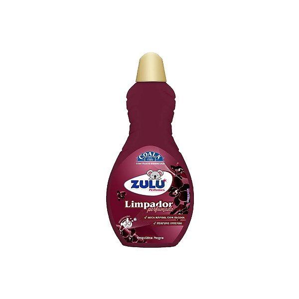 Limpador Perfumado Zulu Coala Aroma Orquidea Negra