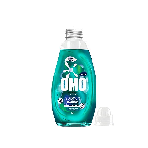 OMO LIQUIDO CICLO RÁPIDO AÇÃO TOTAL