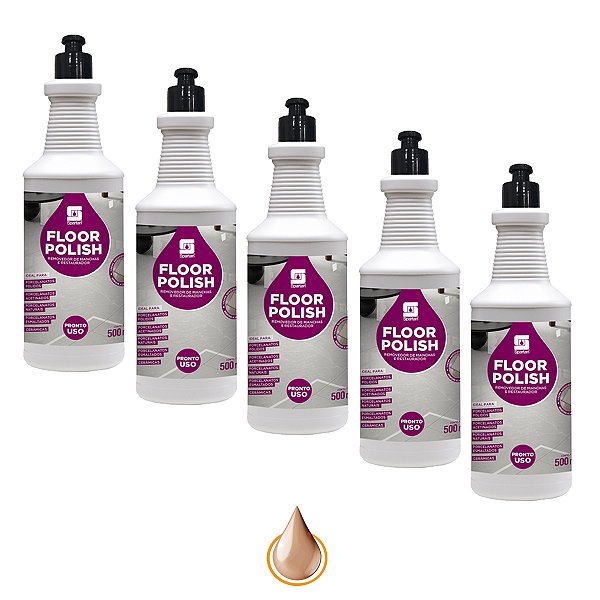 Removedor De Manchas Spartan Piso Floor Polish Kit 5