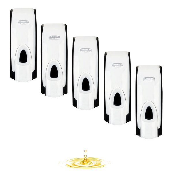Dispenser Sabonete Liquido MOD Spray Kimberly-clark KIT 5