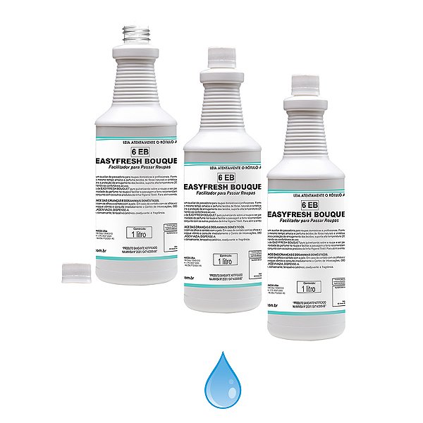 Easyfresh Floral 1 Litro Spartan Perfume Prolongado Kit 3