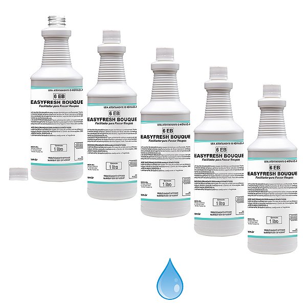 Easyfresh Floral 1 Litro Spartan Perfume Prolongado Kit 5