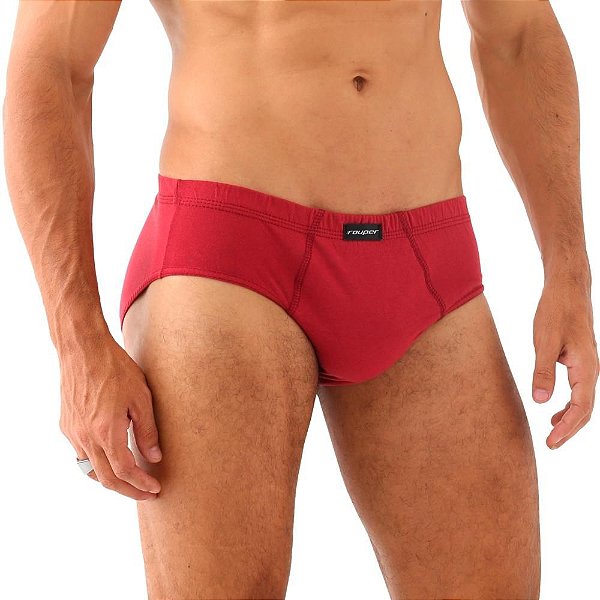 Cueca Rouper Slip Algodão (Adulto)