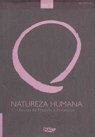 Revista Natureza Humana - V.7 N.2 - Grupo de Pesquisa em Filosofia e Práticas Psicoterápicas do Programa de Estudos Pós-Graduados em Psi