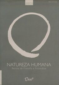 Revista Natureza Humana - V.9 N.2 - Grupo de Pesquisa em Filosofia e Práticas Psicoterápicas do Programa de Estudos Pós-Graduados em Psi