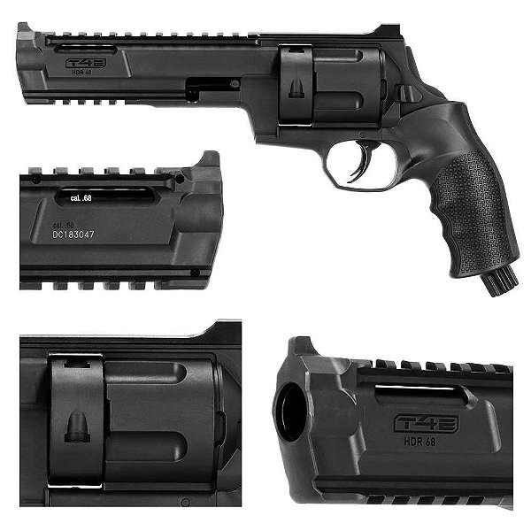 Umarex- T4E HDR Defense Revolver cal .68 Paintiball