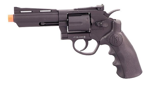 REVÓLVER SRC 4,5MM CO2 HERC AIRSOFT 4" PRETO