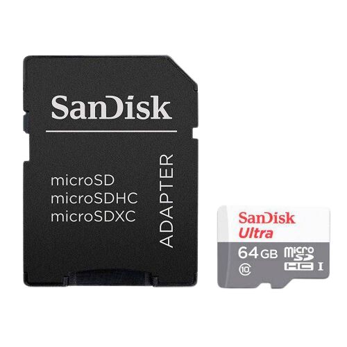 Cartão de Memória MicroSD 64GB Ultra CL10 SANDISK