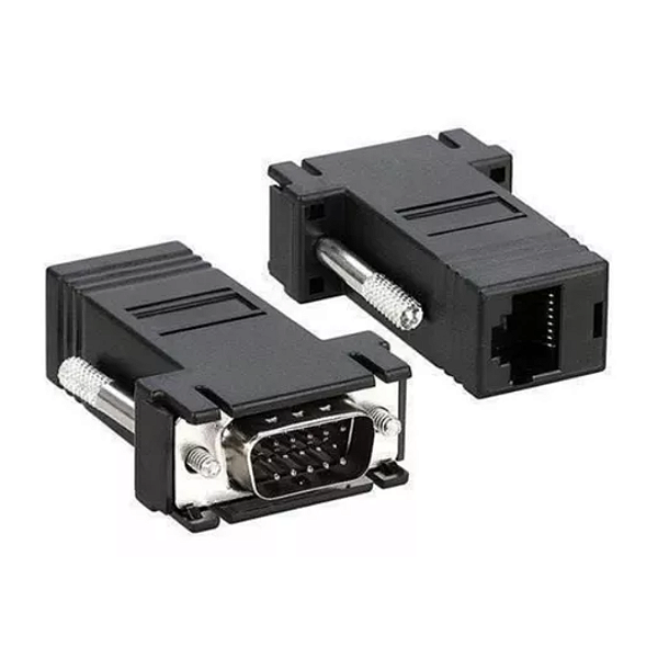 ADAPTADOR VGA MACHO PARA RJ45 FEMEA